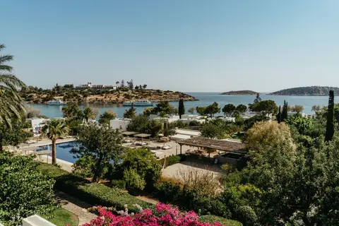 Minos Beach art hotel in Georgioupolis