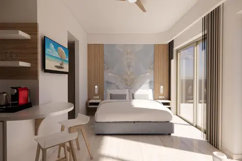 Aparthotel Troulakis beach in Agia Marina, foto 2