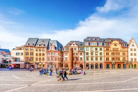 Over de Rijn naar Mannheim 'Heidelberg aan de Neckar' foto 17