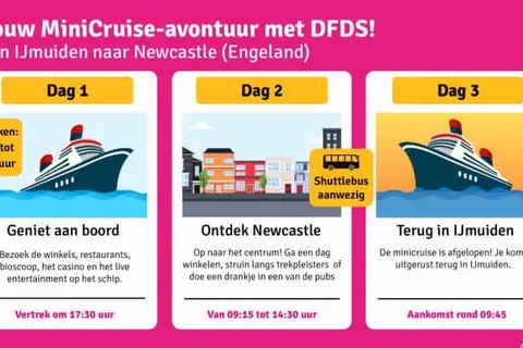 DFDS Minicruise IJmuiden-Newcastle foto 2